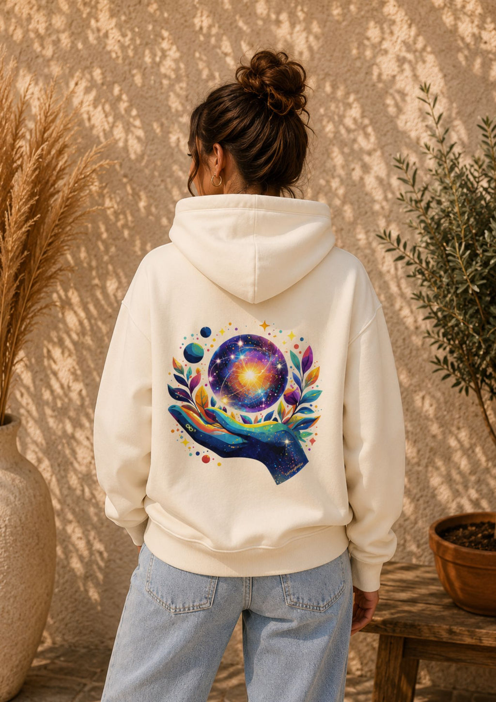 Sweat zippé - L'Univers