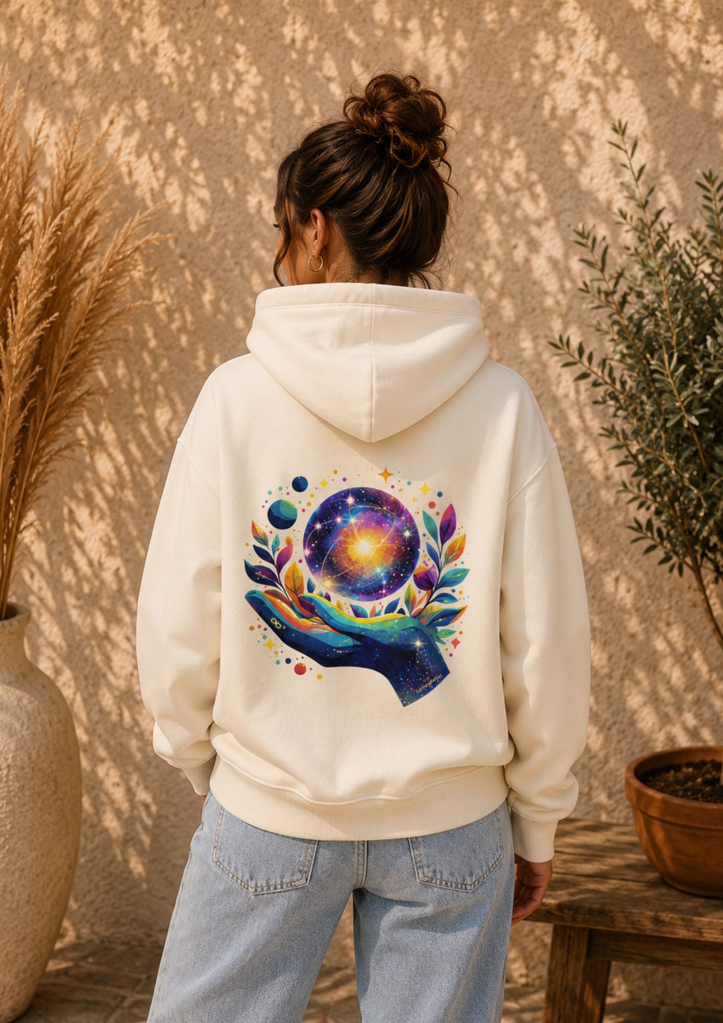 Sweat zippé - L'Univers