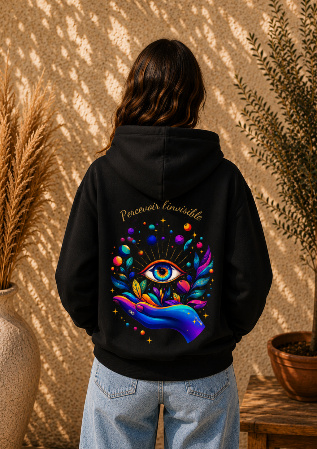 Sweat zippé - La Perception - Percevoir l'invisible