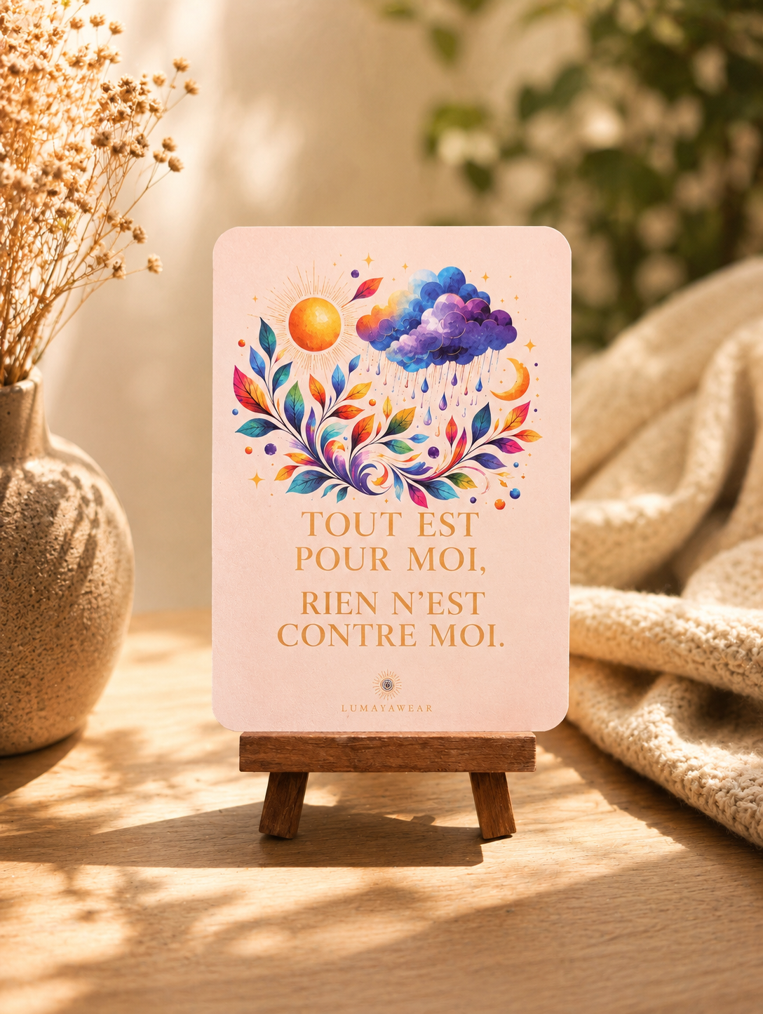Tout est pour moi, rien n’est contre moi – Carte A6
