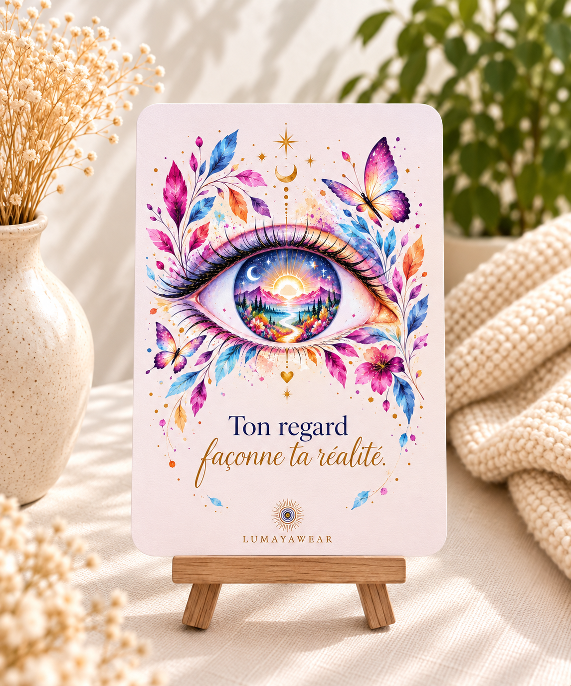 Ton regard façonne ta réalité - Carte A6