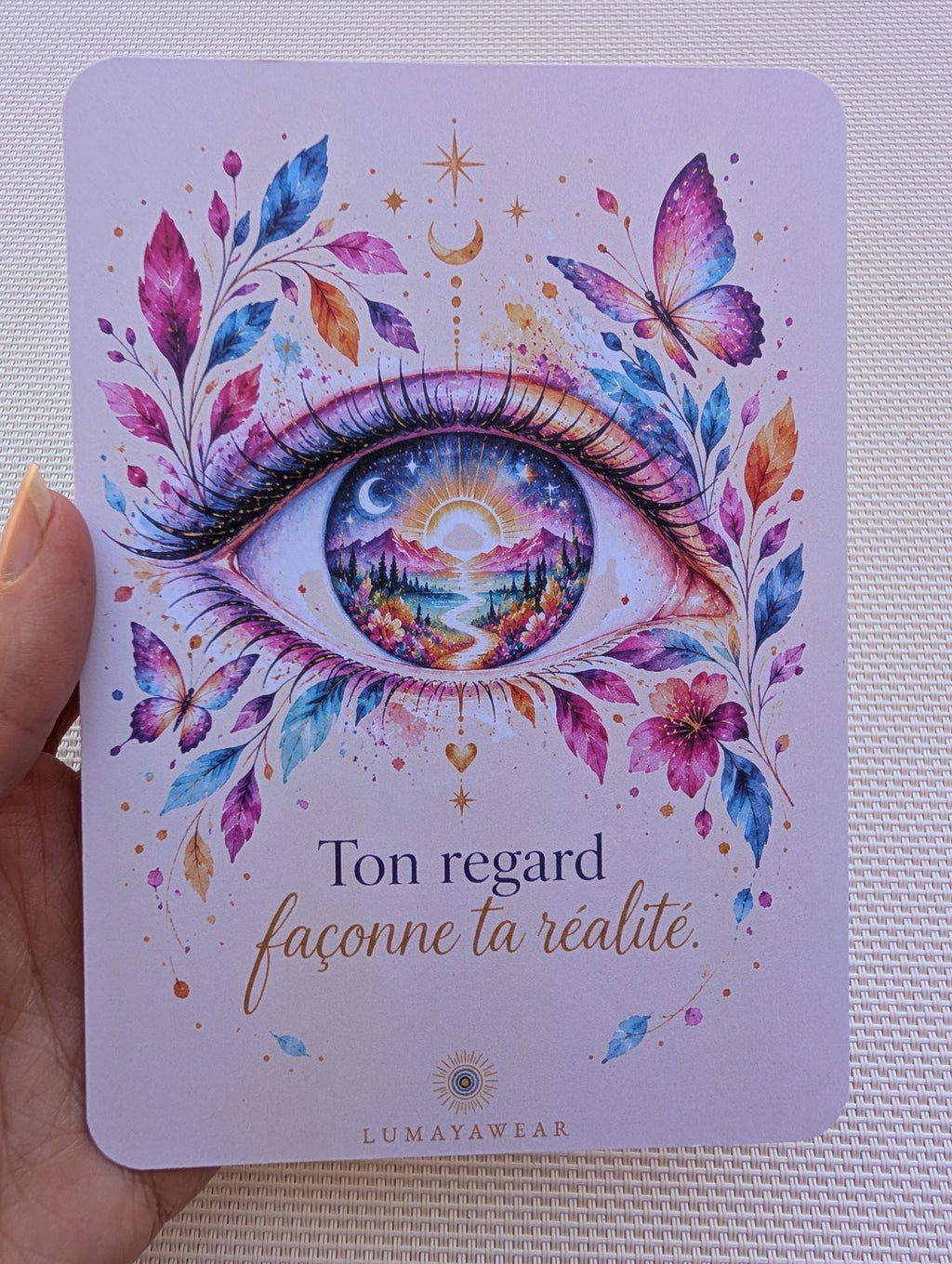 Ton regard façonne ta réalité - Carte A6