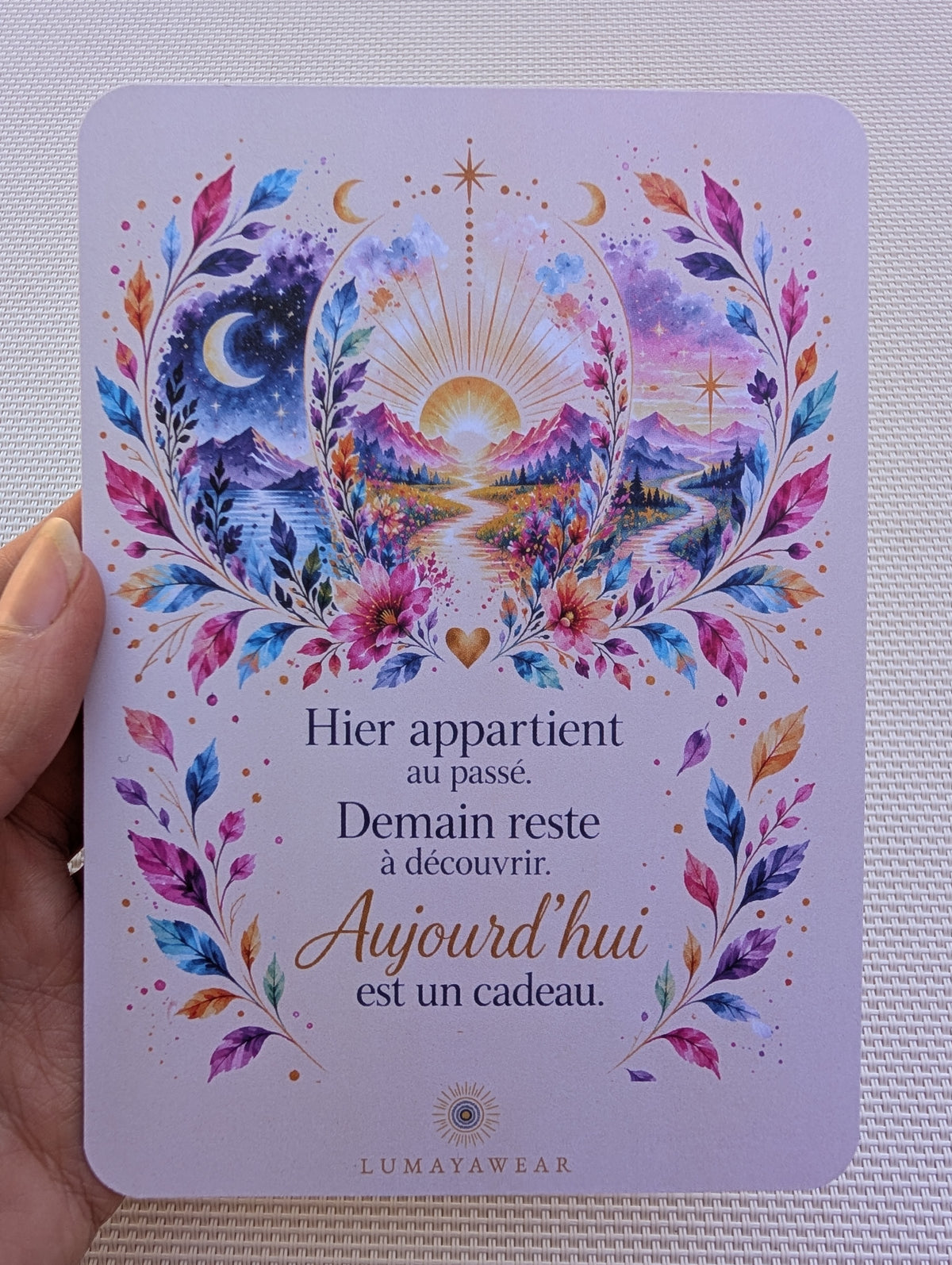 Hier appartient au passé -Carte A6