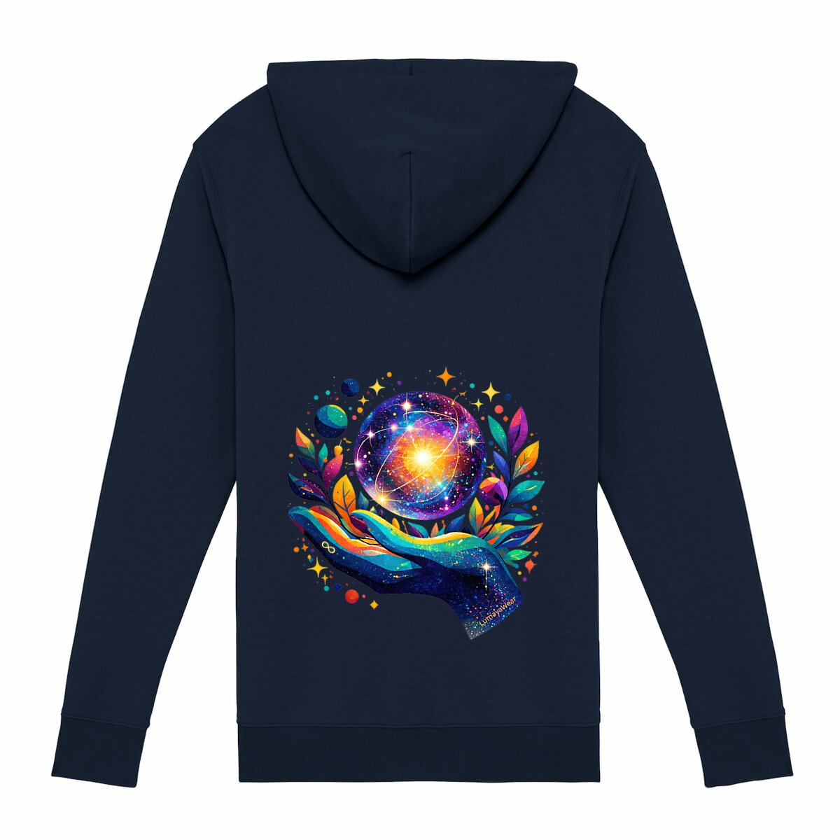 Sweat à capuche - L'Univers - dos_0