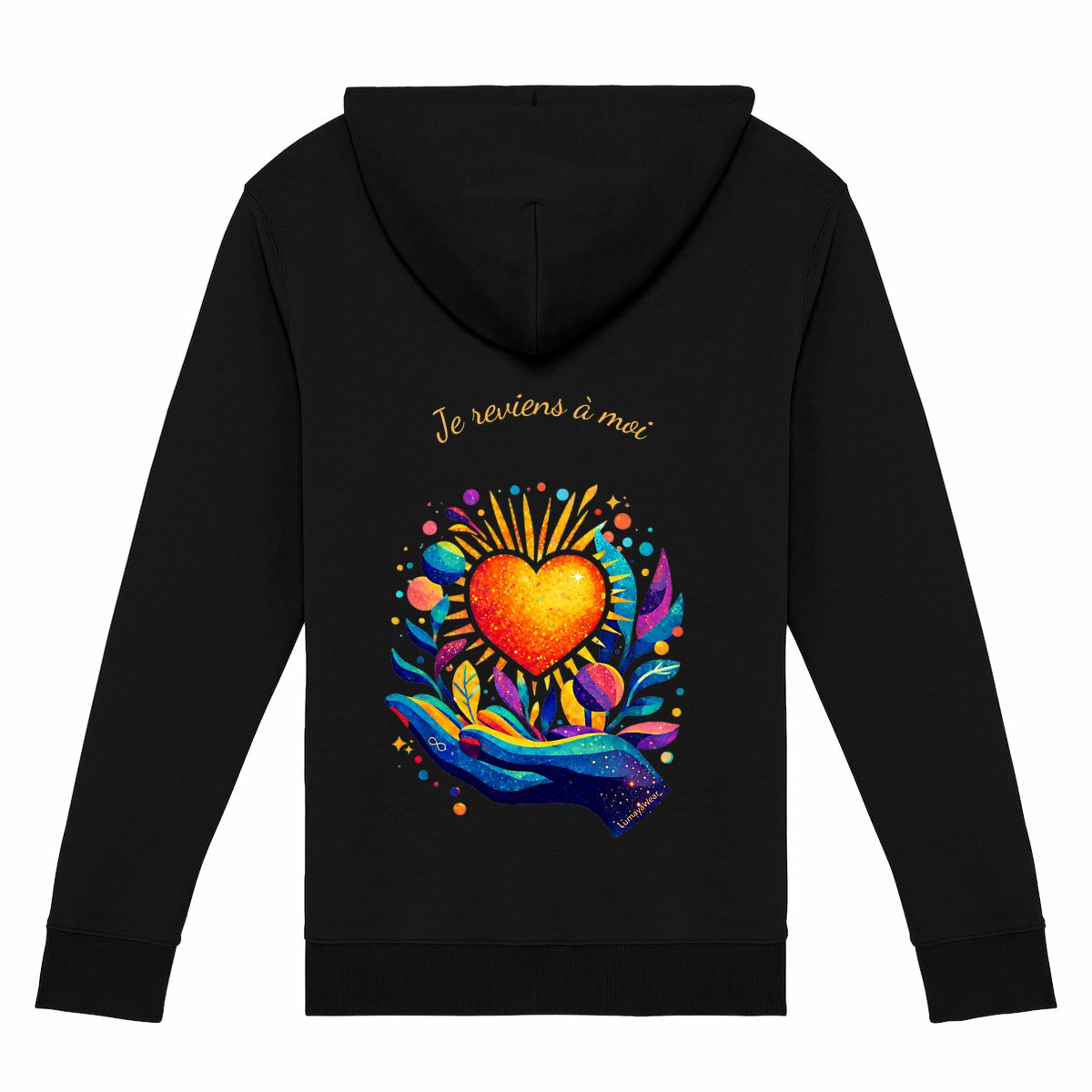 Sweat zippé - Le Rayonnement - Je reviens à moi - dos_2