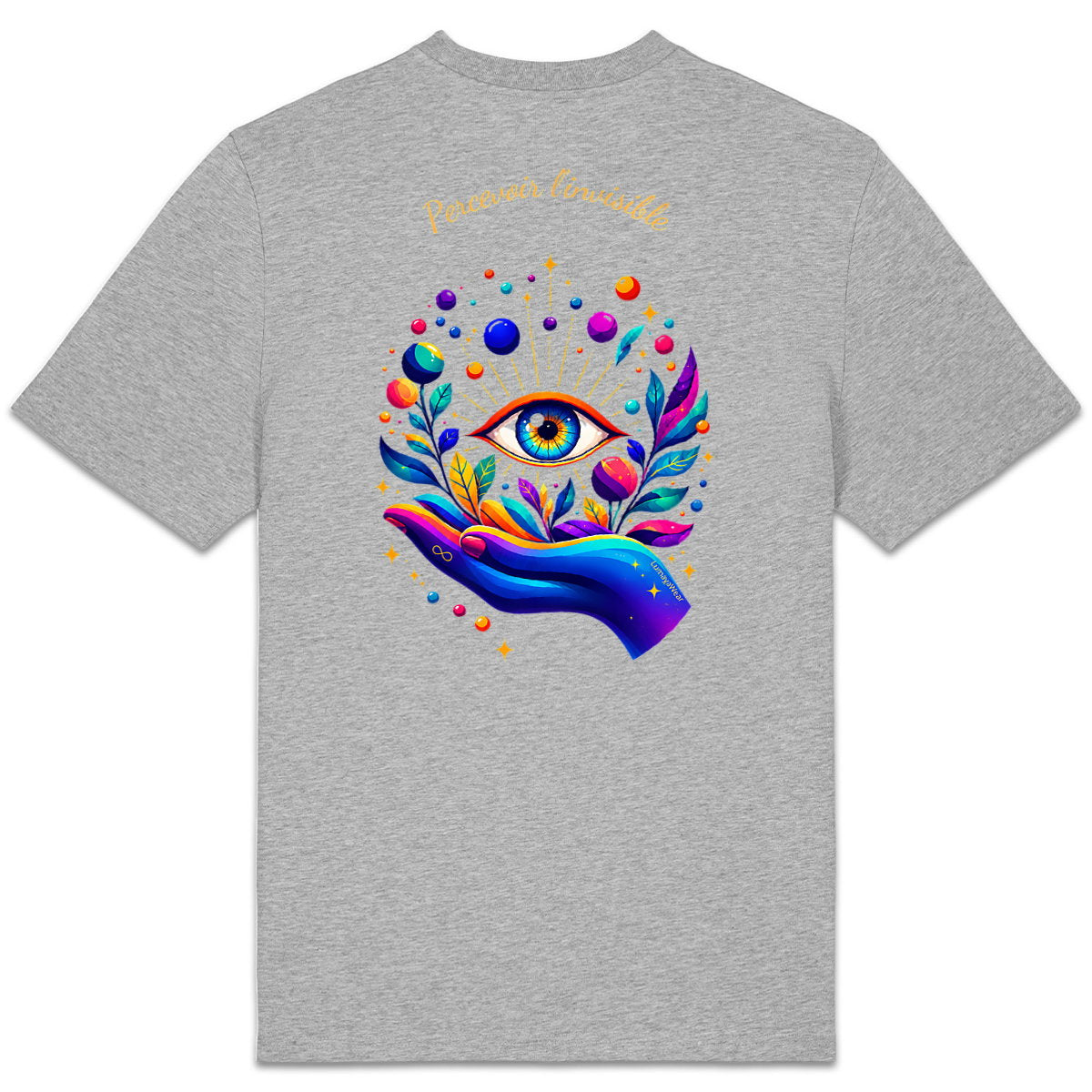 T-shirt Unisexe - La Perception - Percevoir l'invisible - dos_2
