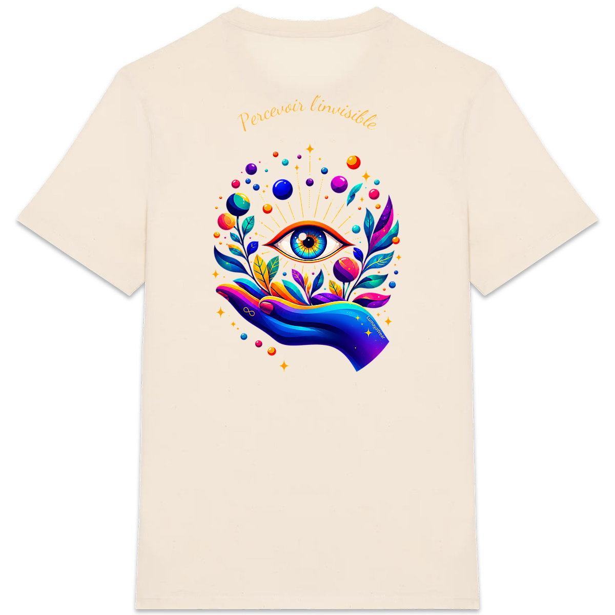 T-shirt Unisexe - La Perception - Percevoir l'invisible - dos_9