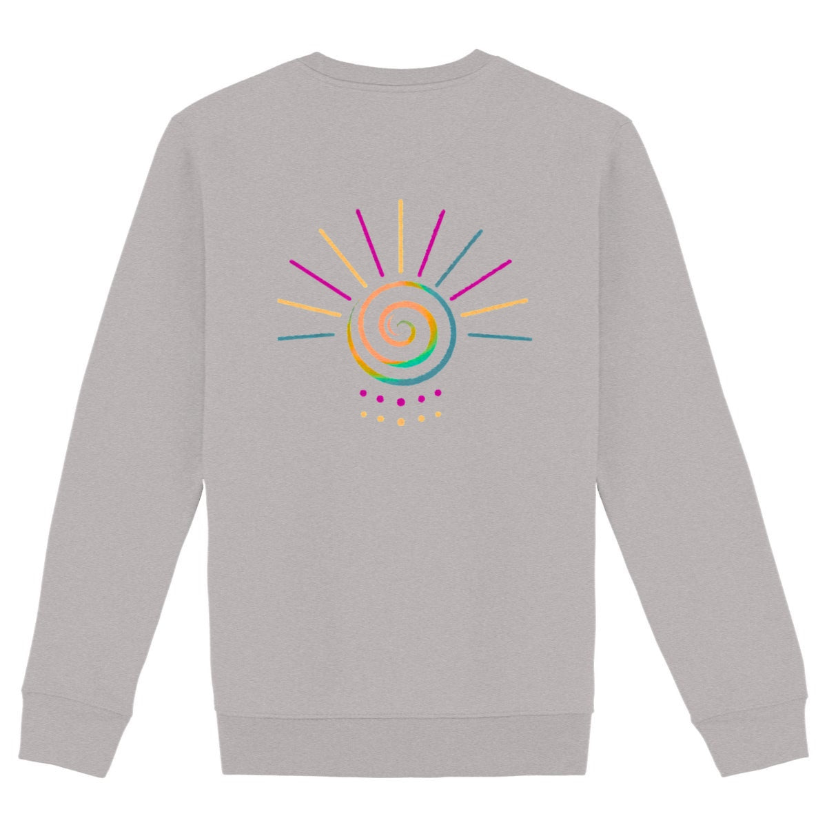 Sweat-shirt Epais - Evolution - dos_gris