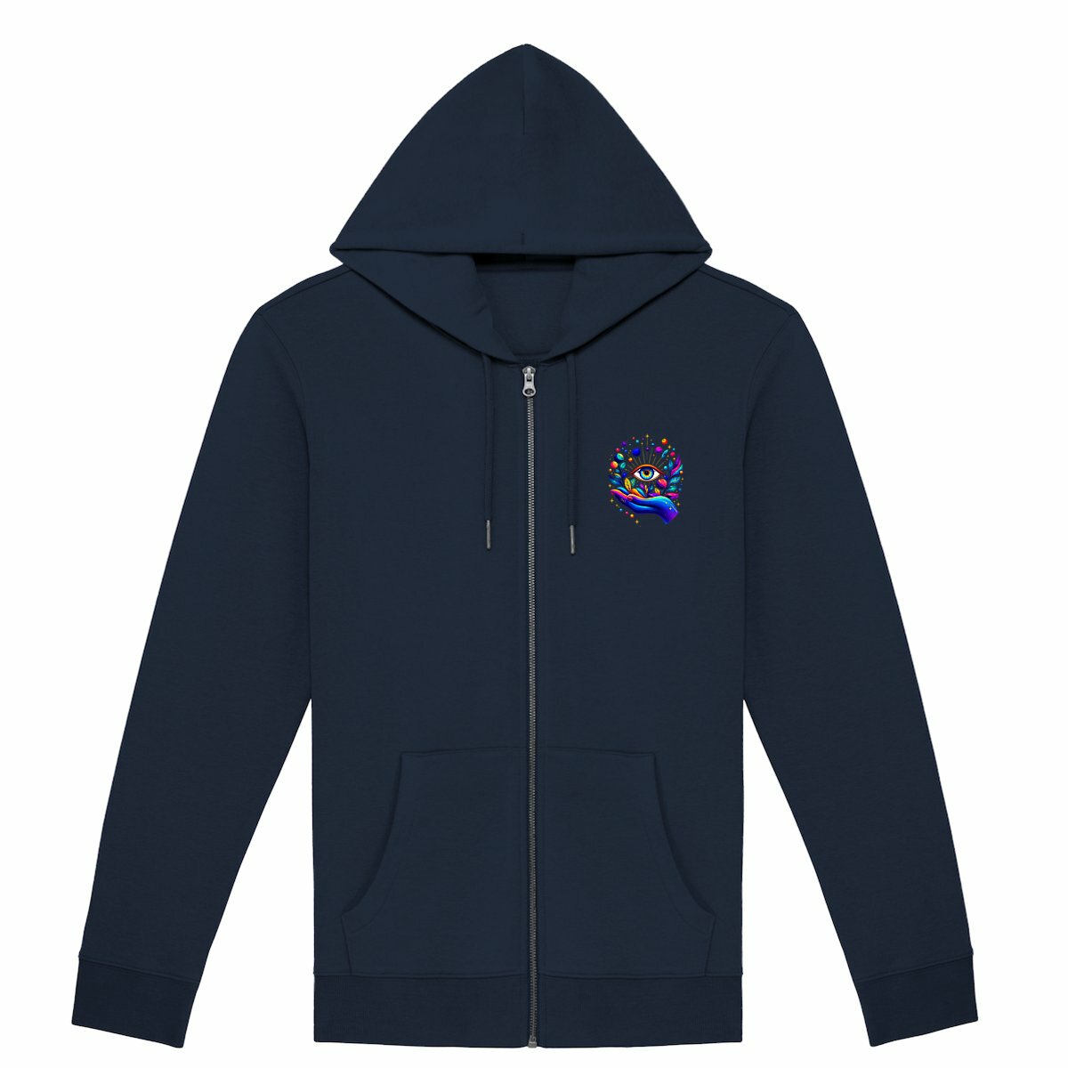 Sweat zippé - La Perception - Percevoir l'invisible - face_0