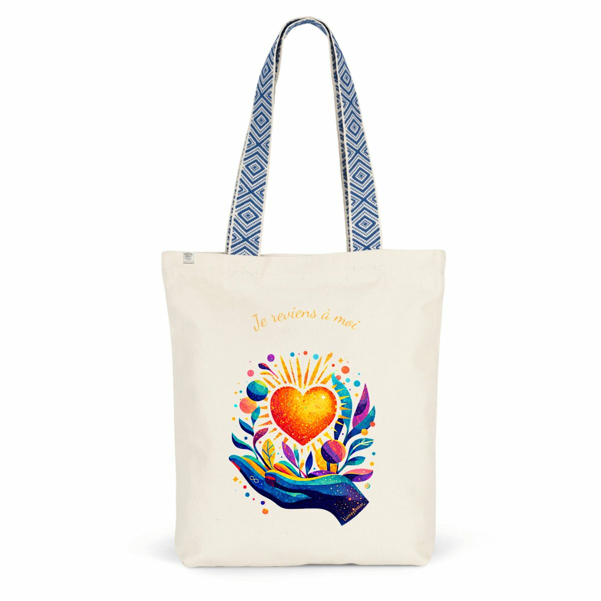 Totebag ethnique - Le Rayonnement - face_0