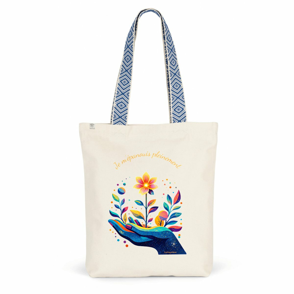 Totebag ethnique - La Pousse - face_0