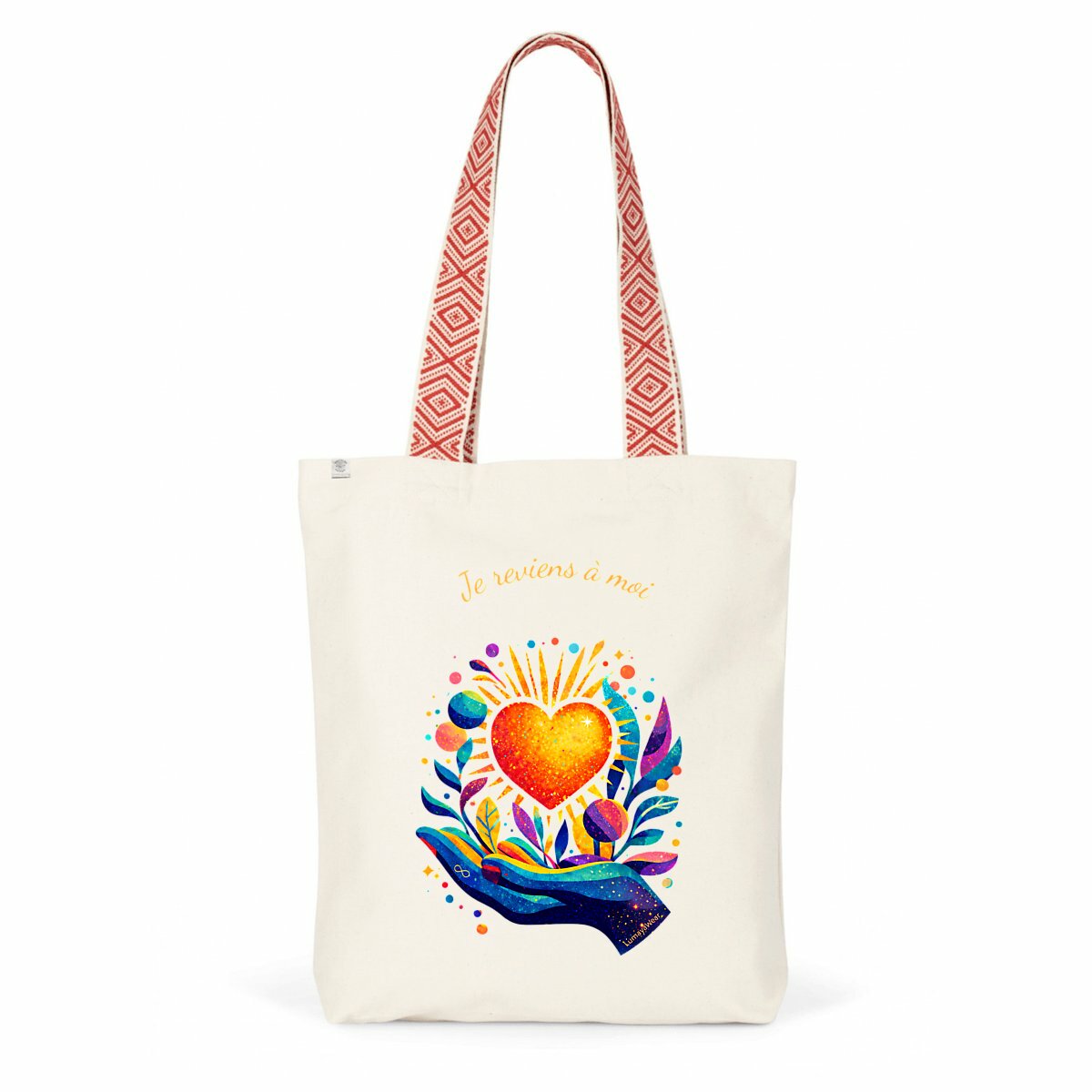 Totebag ethnique - Le Rayonnement - face_1