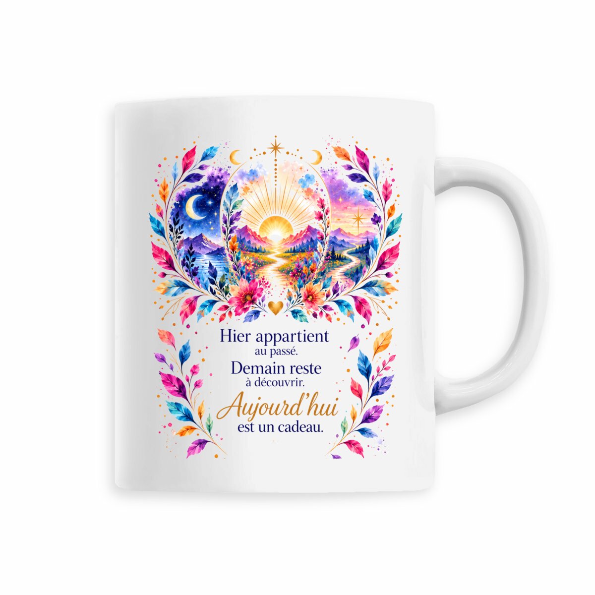 Mug - Aujourd'hui est un cadeau - face_5