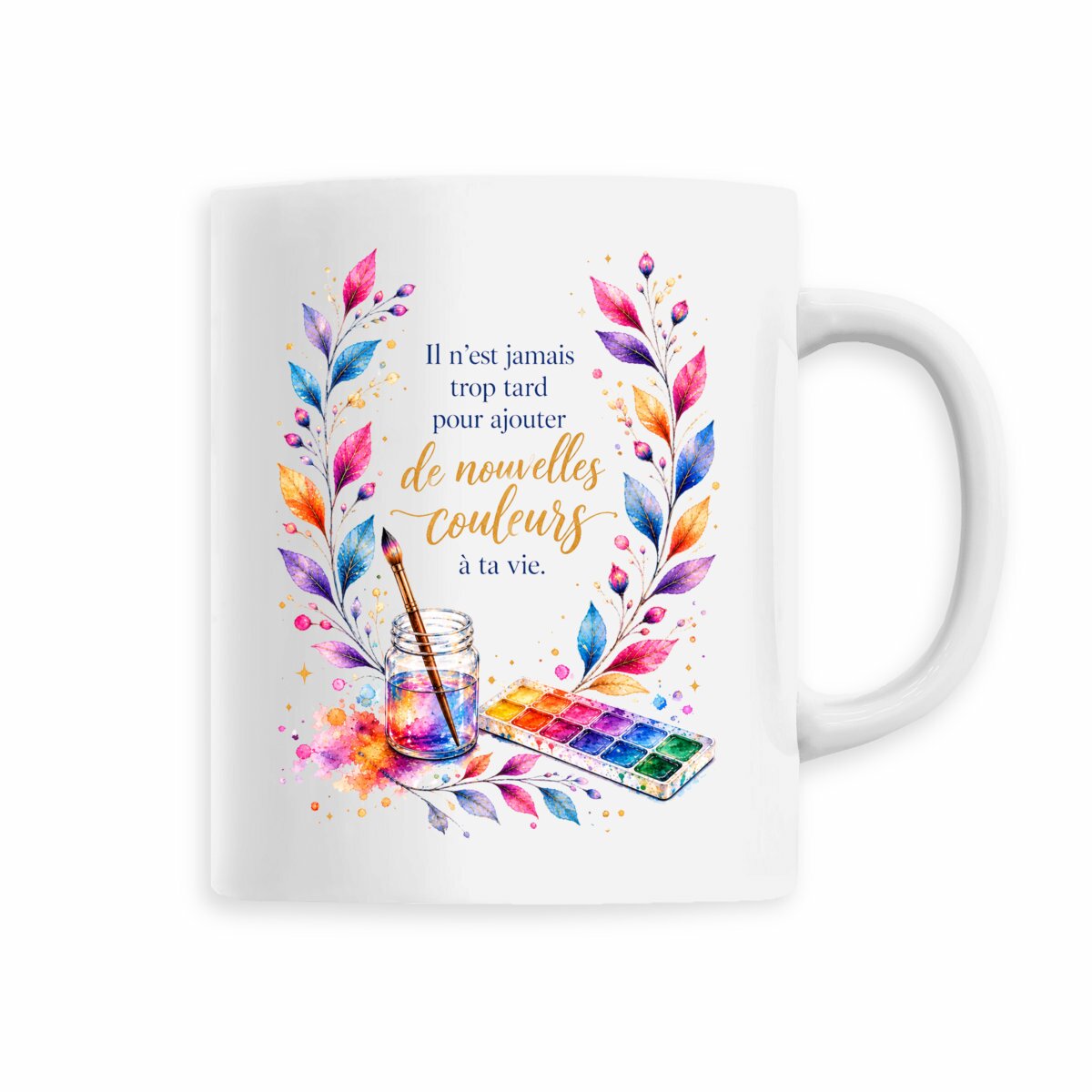 Mug - Il n'est jamais trop tard - face_5
