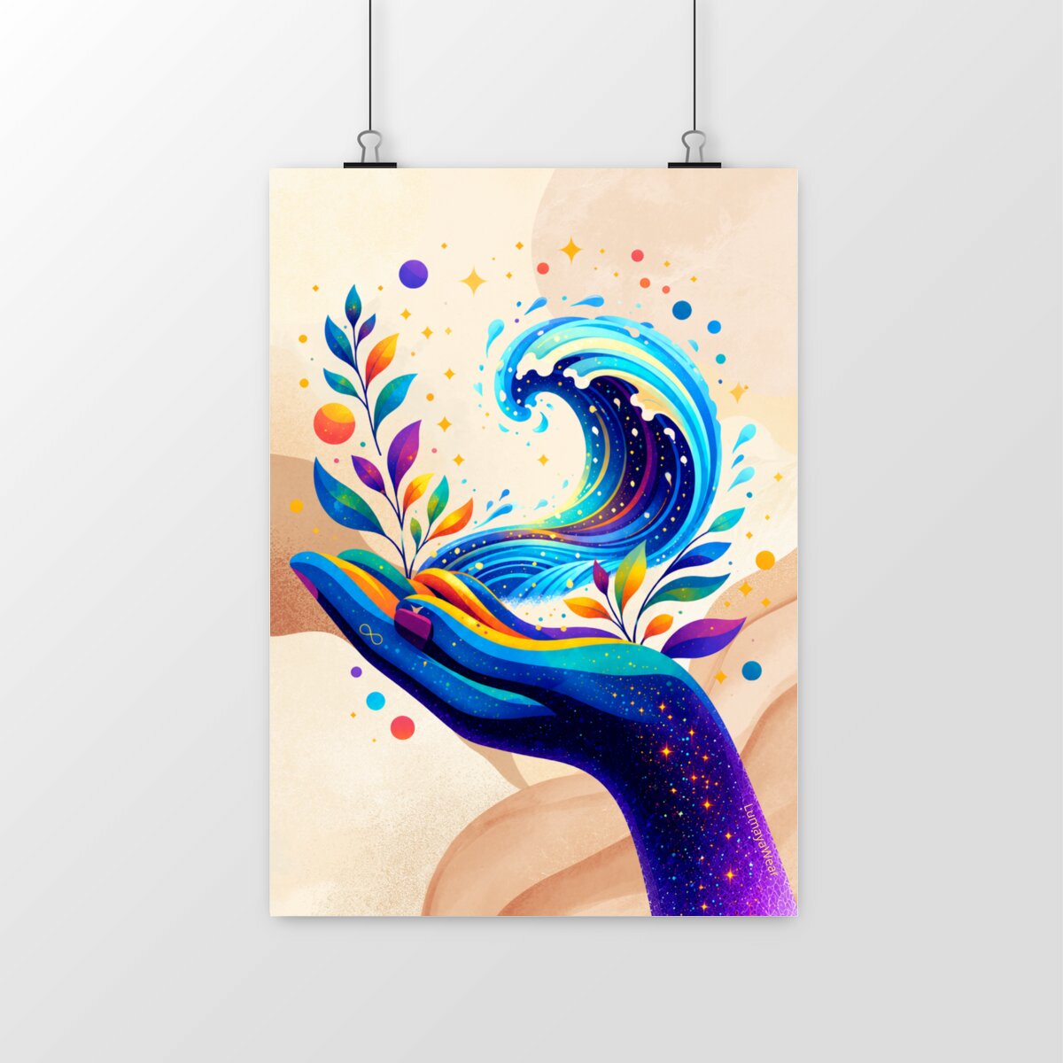 Poster - Le Flux - portrait