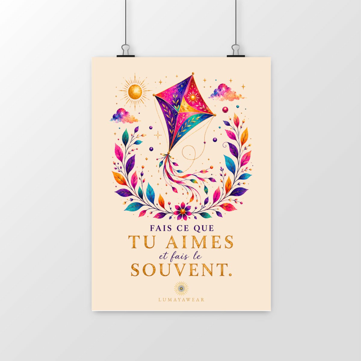 Fais ce que tu aimes et fais le souvent - portrait